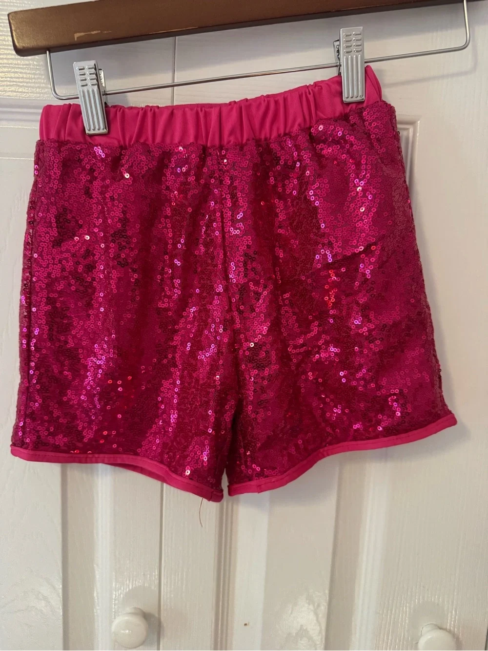 Lolanta Girls Hot Pink Sequin Dance Costume Set – Size 140 (8-9years)  – NWT